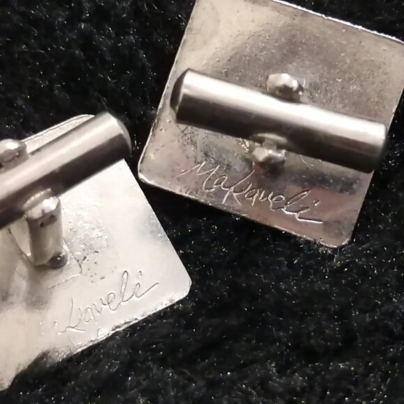 RARE FIND! Makaveli Branded Tupac Shakur 2Pac Lenticular Cufflinks - Picture 7 of 7